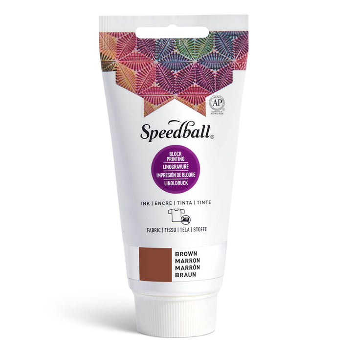 Speedball Art Products Company Stoff Tinte, braun, 2.5 FL oz, Braun