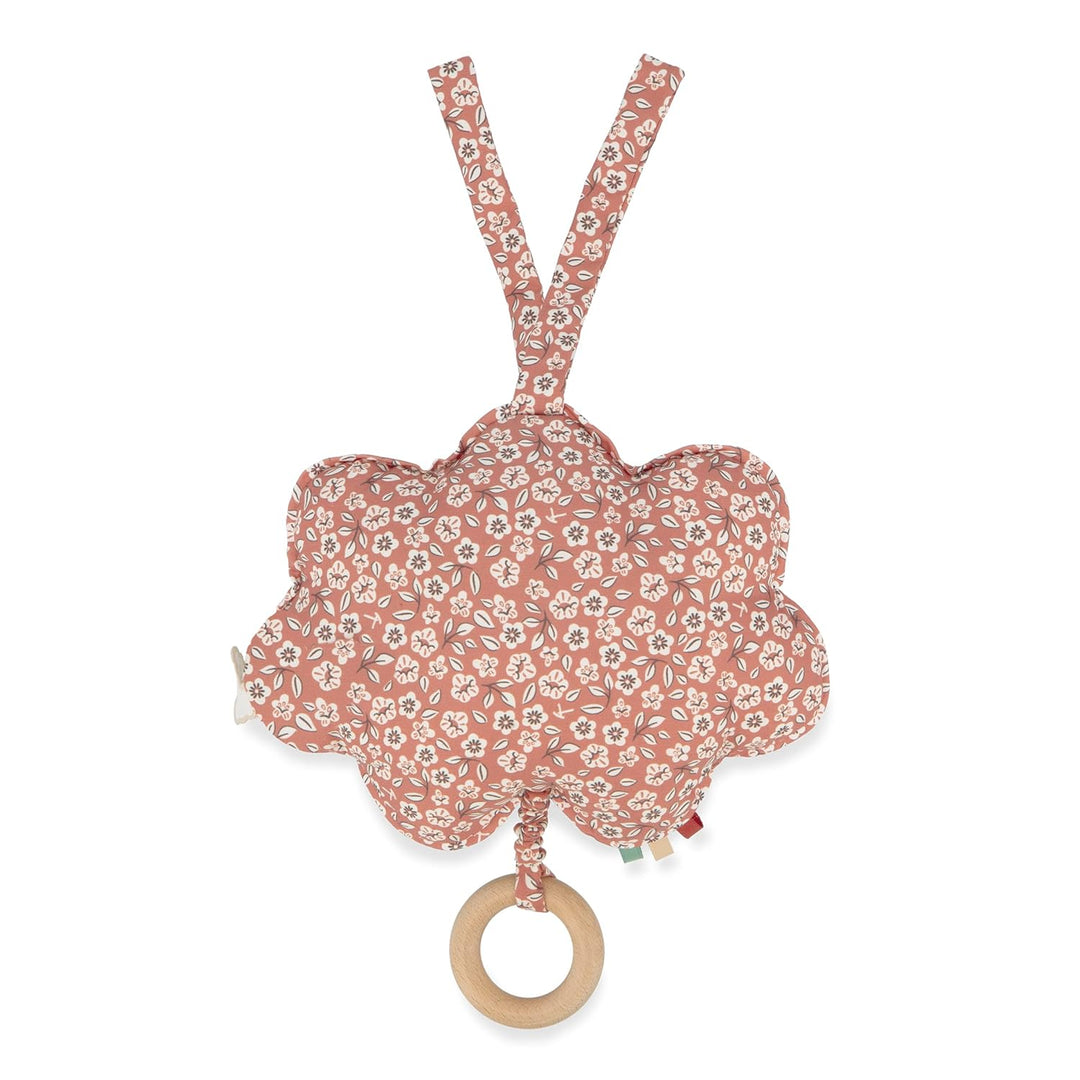 Kaloo - Petites Chansons - Spieldose aus Stoff und Holz - Musikalisches Kissen 15 cm - Kinderlied „M