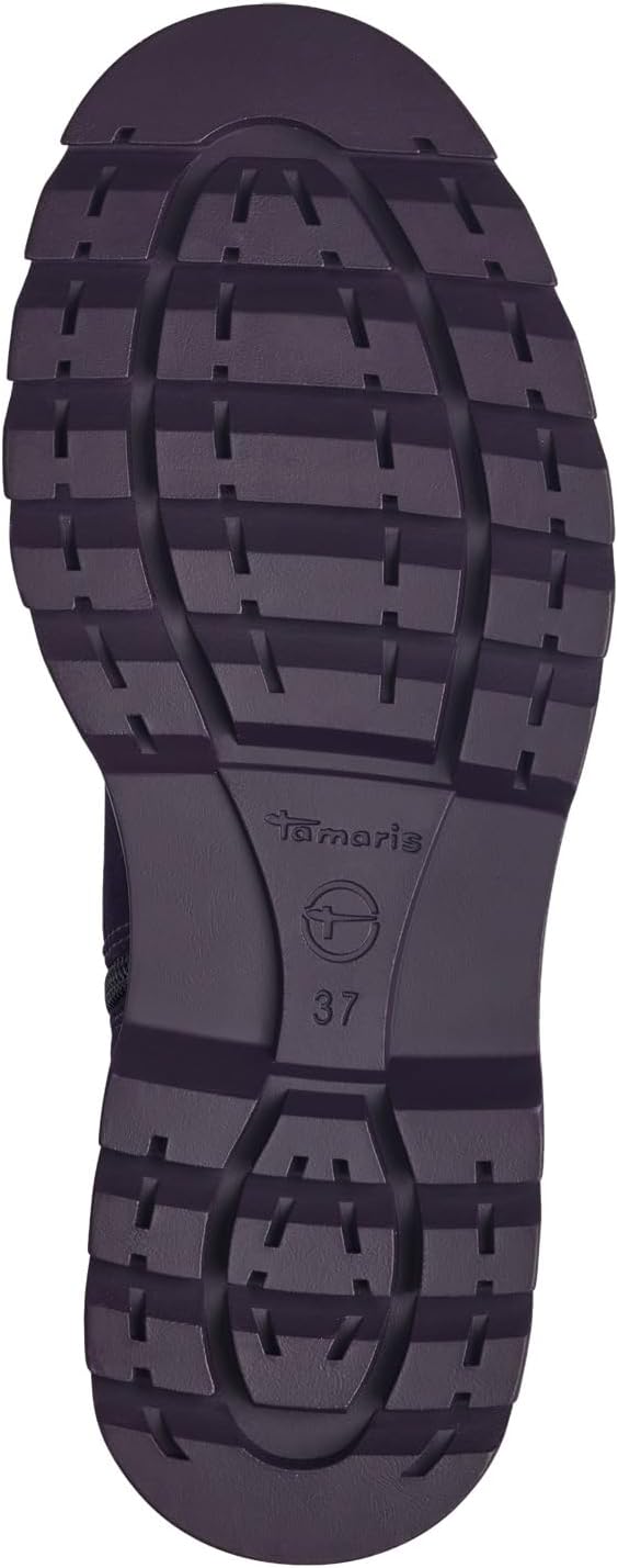 Tamaris Damen Klassische Stiefel, Frauen Stiefel,TOUCHit-Fussbett 38 EU Lila Purple, 38 EU Lila Purp