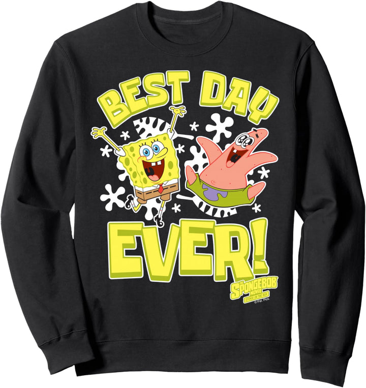 Sponge On The Run Patrick & SpongeBob Best Day Ever Sweatshirt