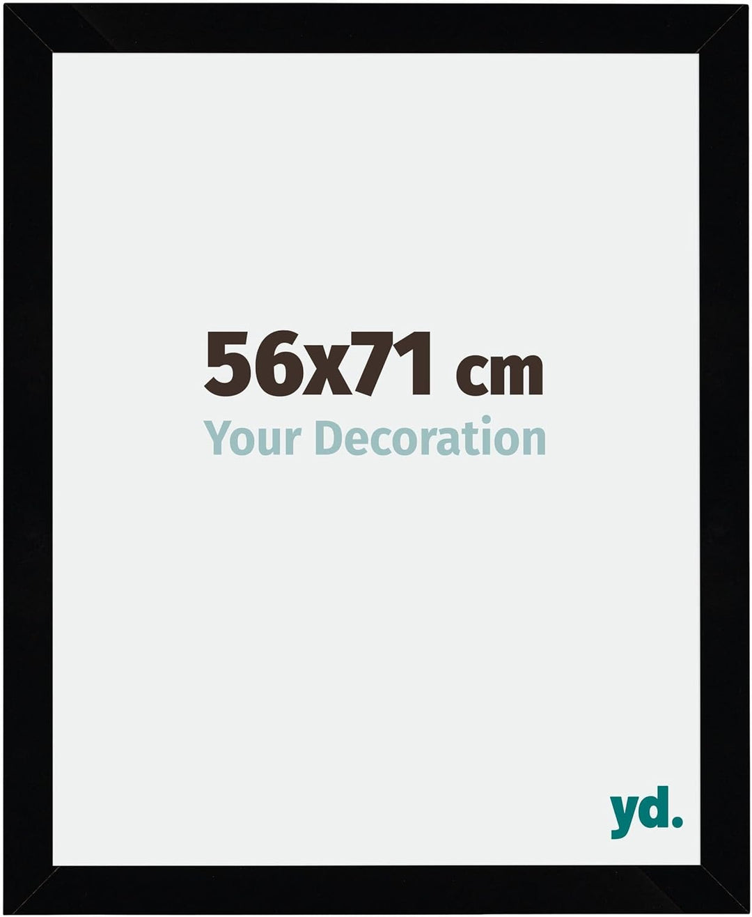 yd. Your Decoration - Bilderrahmen 56x71 cm - Bilderrahmen aus MDF mit Acrylglas - Antireflex - Ausg