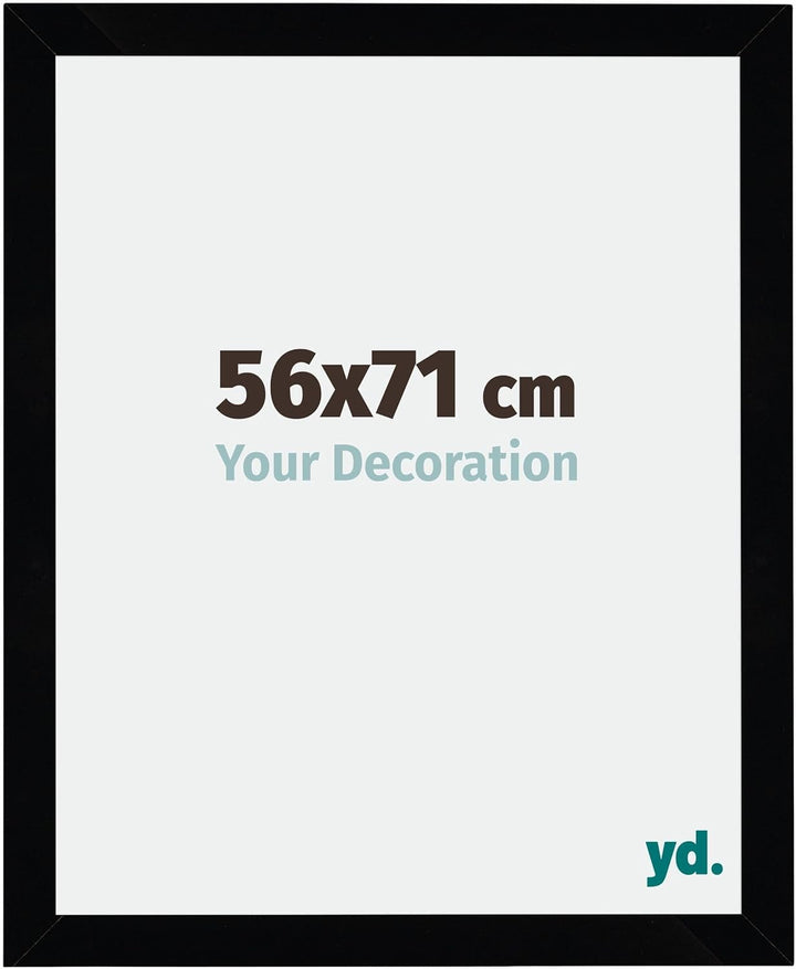 yd. Your Decoration - Bilderrahmen 56x71 cm - Bilderrahmen aus MDF mit Acrylglas - Antireflex - Ausg