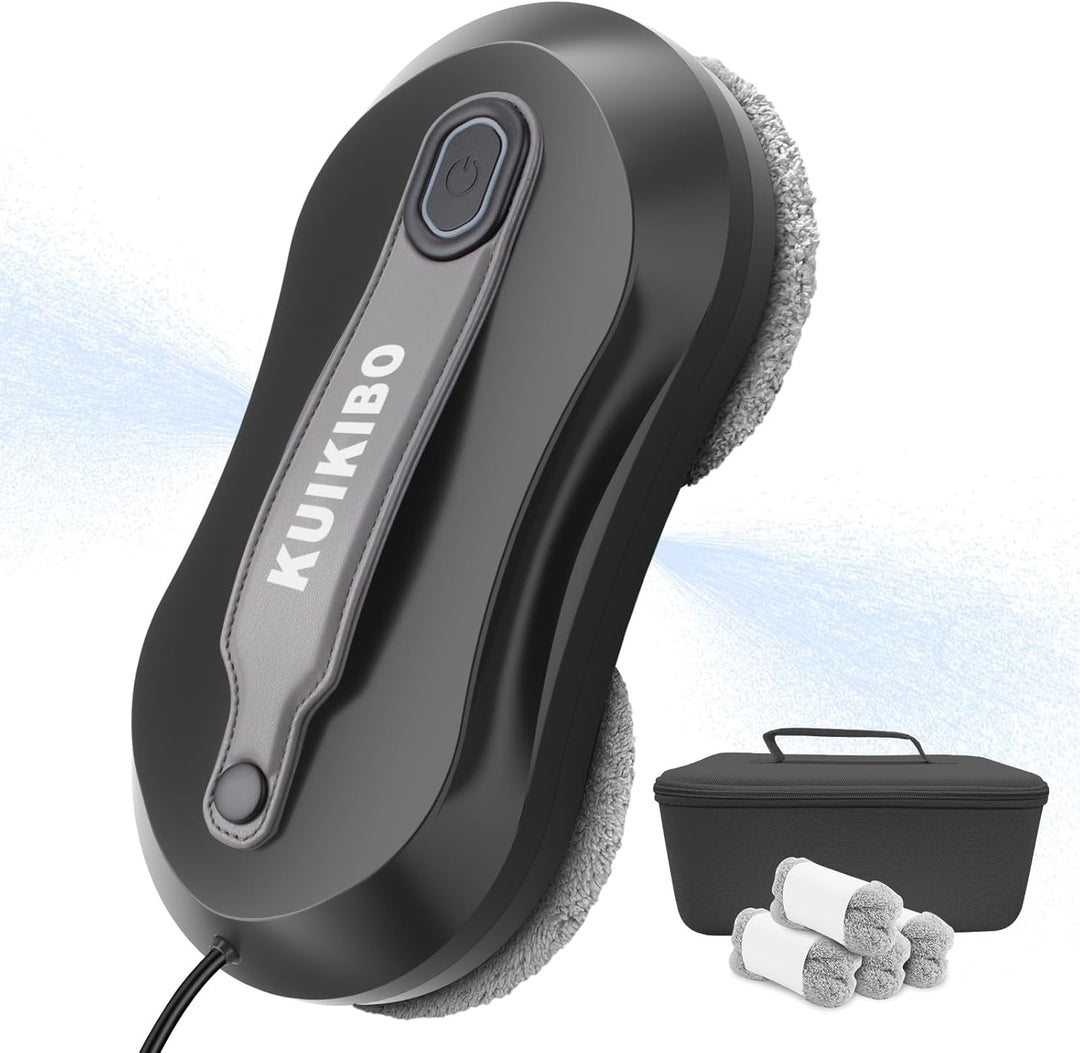 3500Pa Fensterputzroboter, Wenig Lärm Fensterroboter mit Sprühfunktion,Fensterreiniger Roboter Elekt