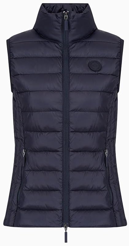 Armani Exchange Damen Down Vest M Blau, M Blau