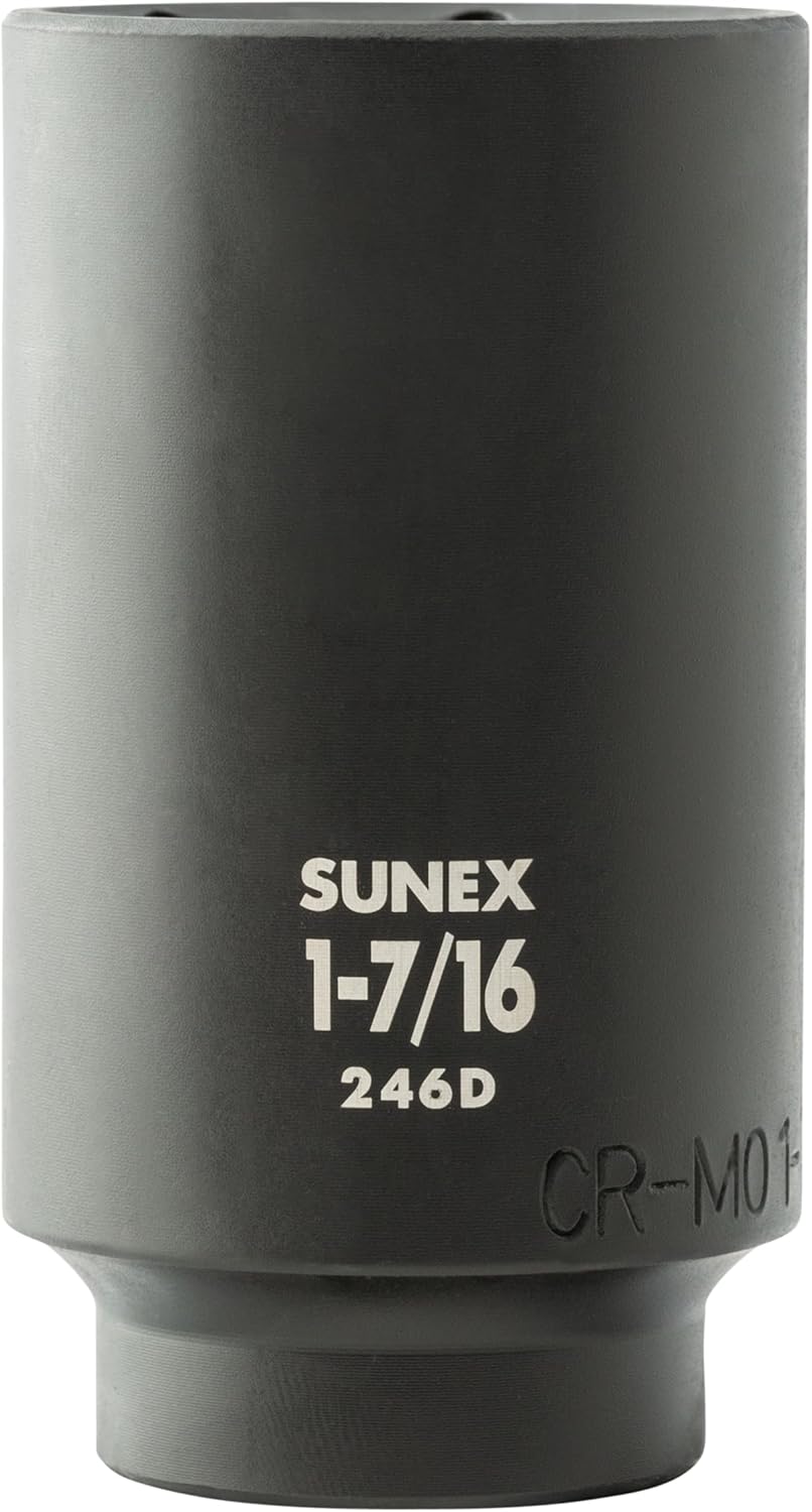 Sunex 3342 3/8 Zoll Antriebsmaster Kraft-Steckschlüsselsatz, 2641 SAE Deep, SAE Deep