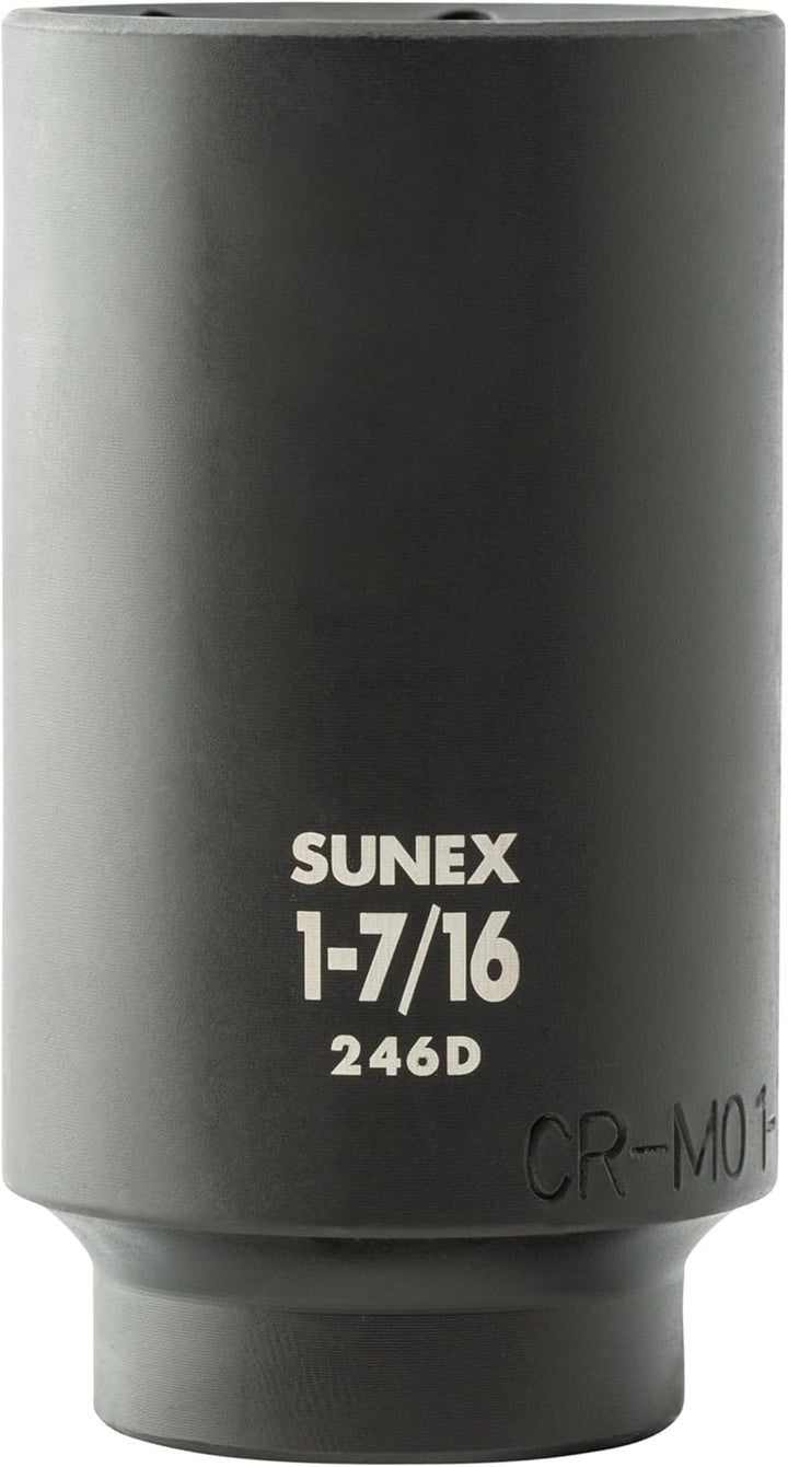 Sunex 3342 3/8 Zoll Antriebsmaster Kraft-Steckschlüsselsatz, 2641 SAE Deep, SAE Deep