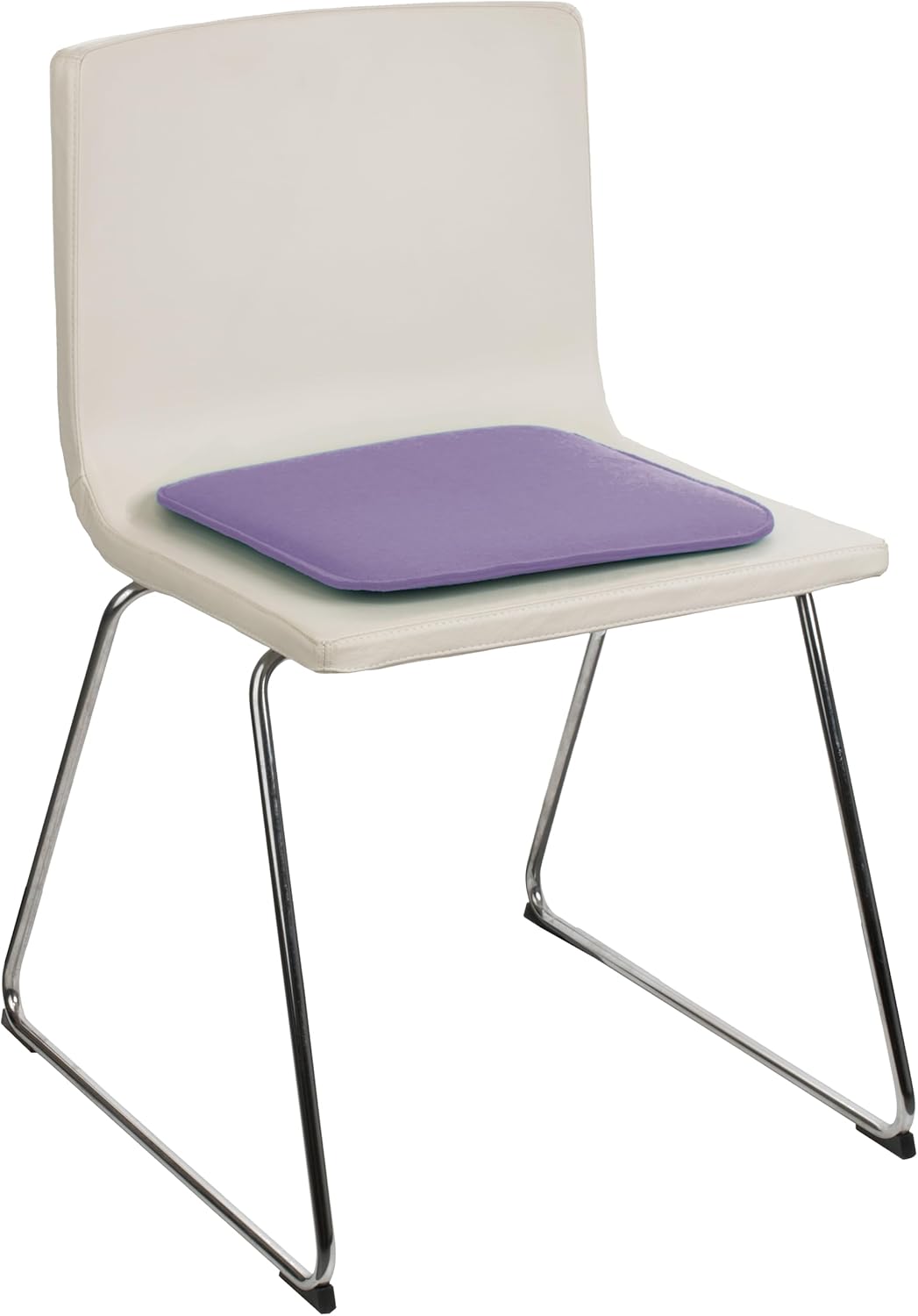 Brandsseller 6er Set Sitzkissen aus Filz 35x35x2 cm – Robuste Stuhlauflagen für innen und aussen, ec