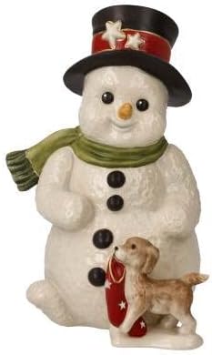Goebel Figur Schneemann Mein treuer Freund Schneemänner, aus Steingut gefertigt, Höhe 12cm, 66-704-3