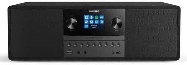 Philips M6805/10 Mini Stereoanlage mit CD und Bluetooth (Internet Radio DAB+/UKW, USB, Spotify Conne