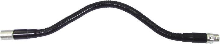 OMNITRONIC Gooseneck black XLR/XLR, 47cm