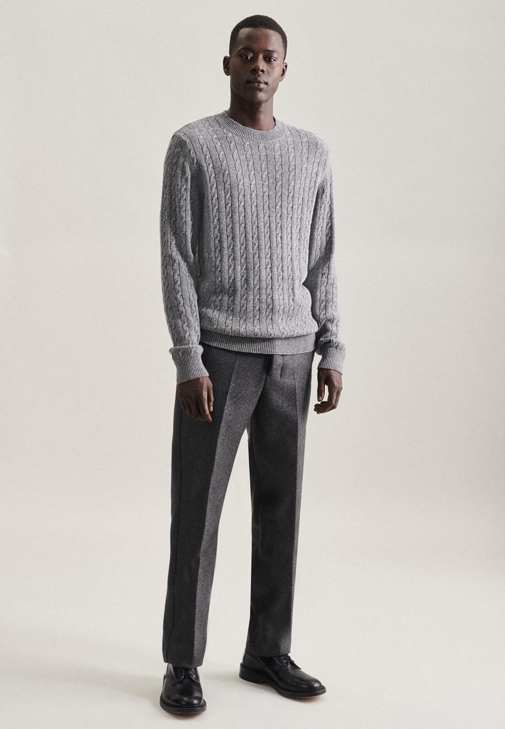 Seidensticker Herren Pullover, L Grau