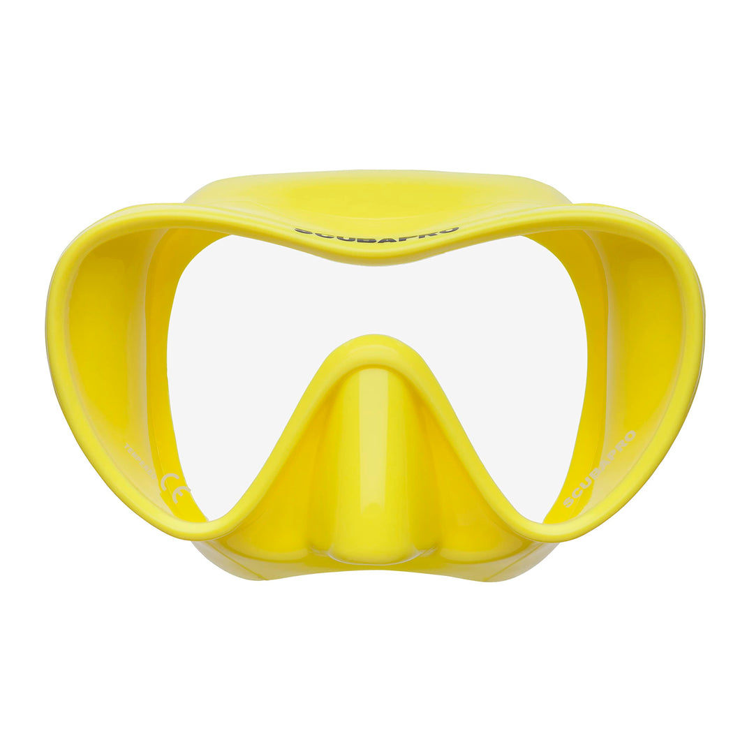 SCUBAPRO Trinidad 3 - Einglas Tauchmaske gelb, gelb