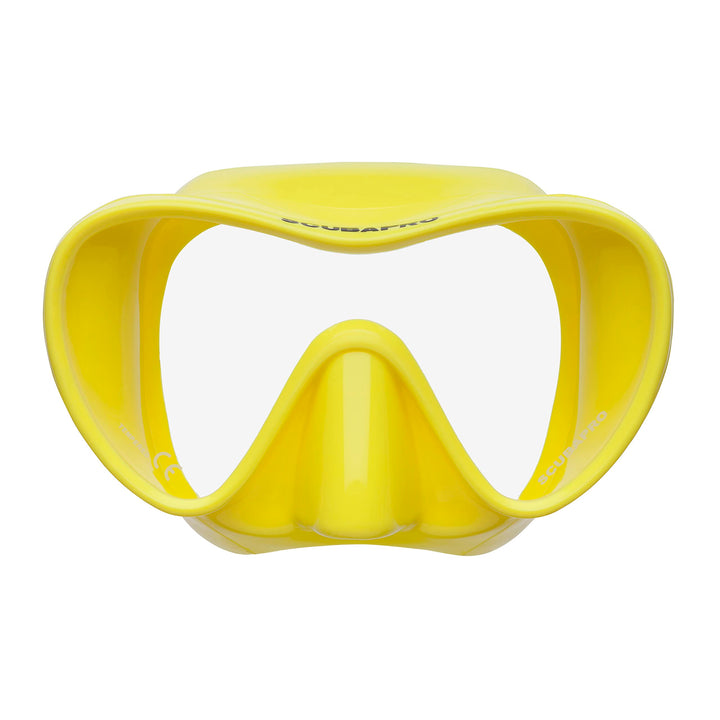 SCUBAPRO Trinidad 3 - Einglas Tauchmaske gelb, gelb