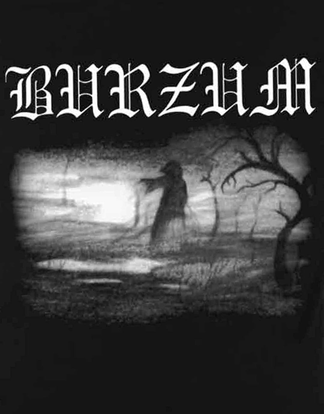 Burzum T Shirt Aske 2013 Band Logo Nue offiziell Herren Schwarz Long Sleeve