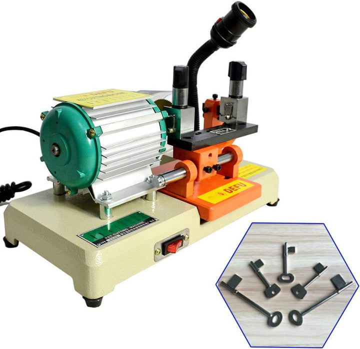 Schlüsselfräsmaschine aus Gusseisen Schlüssel nachmachen Schlüssel kopieren 120 W 180° drehbarer Stä