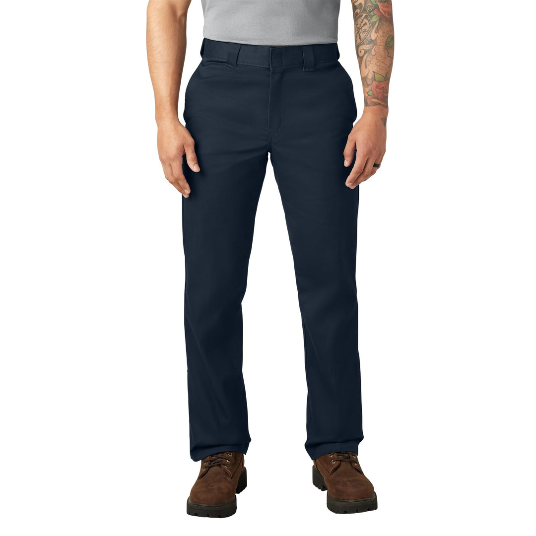 Dickies Herren Slim Straight Work Pants Sporthose 28W / 32L Dark Navy, 28W / 32L Dark Navy