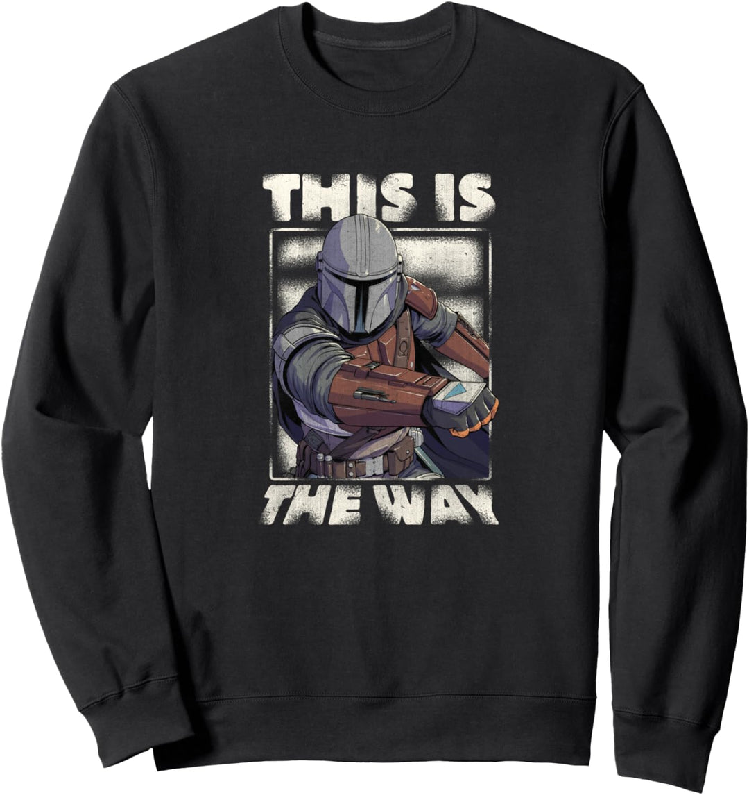 Star Wars The Mandalorian This Is The Way Portrait Sweatshirt