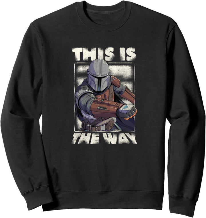 Star Wars The Mandalorian This Is The Way Portrait Sweatshirt
