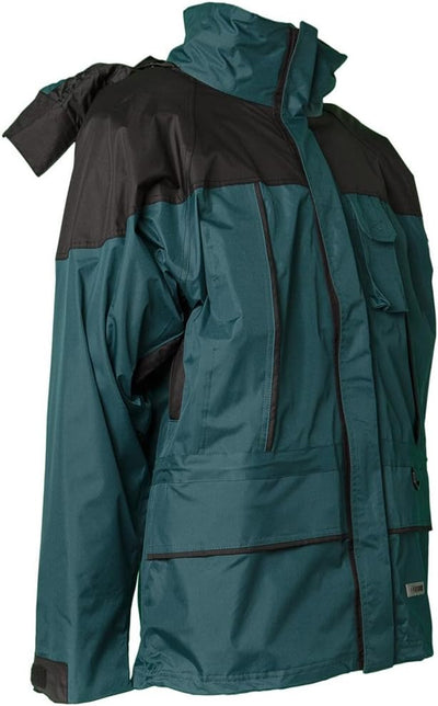 Planam 3131 Outdoor-Twister-Jacke - Optimale Sicherheit und Komfort - Farbe: Grün/Schwarz - Grösse: