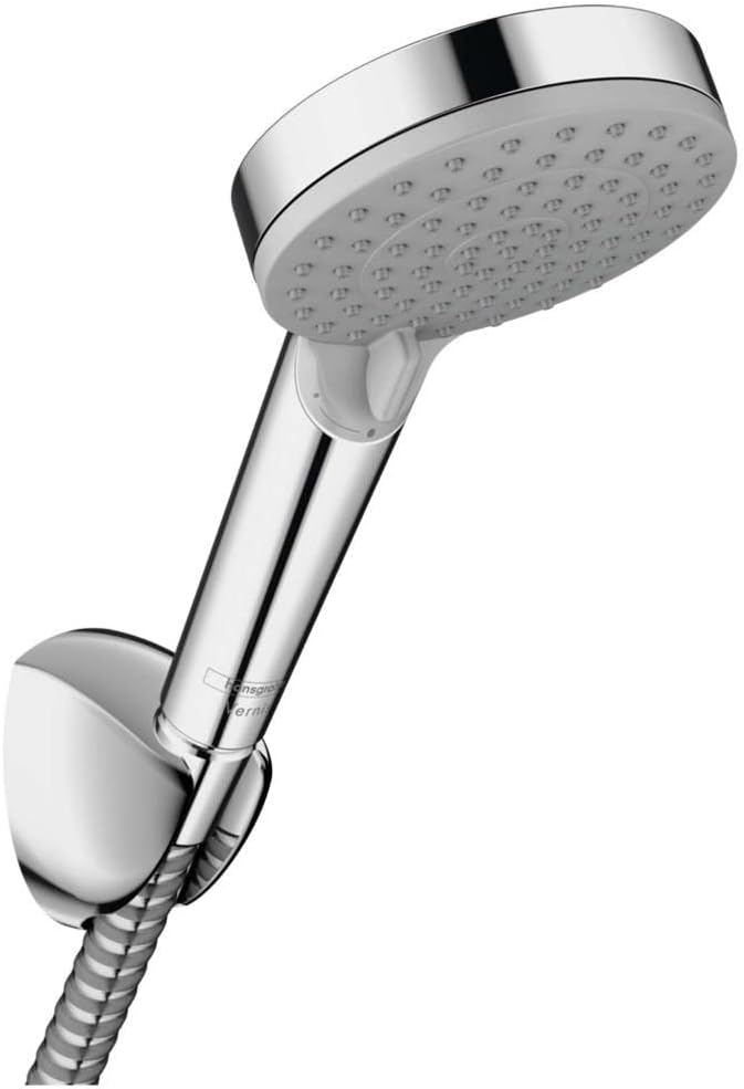 hansgrohe Duschset Vernis Blend, Duschkopf mit Schlauch und Halterung, Handbrause mit 2 Strahlarten,