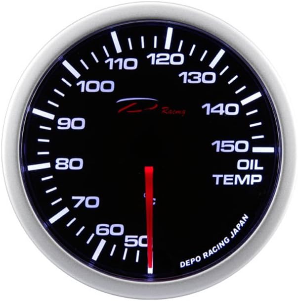Depo Racing WA-Series Instrument - Öltemperatur 50-150C - 52mm