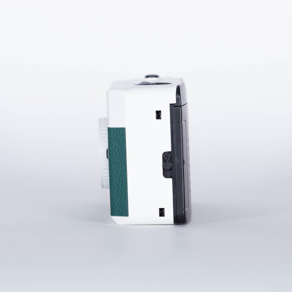 KODAK Pack F9 Silber + 100 ASA Filmstreifen – Kamera, wiederaufladbar, 35 mm, grün, Weitwinkelobjekt