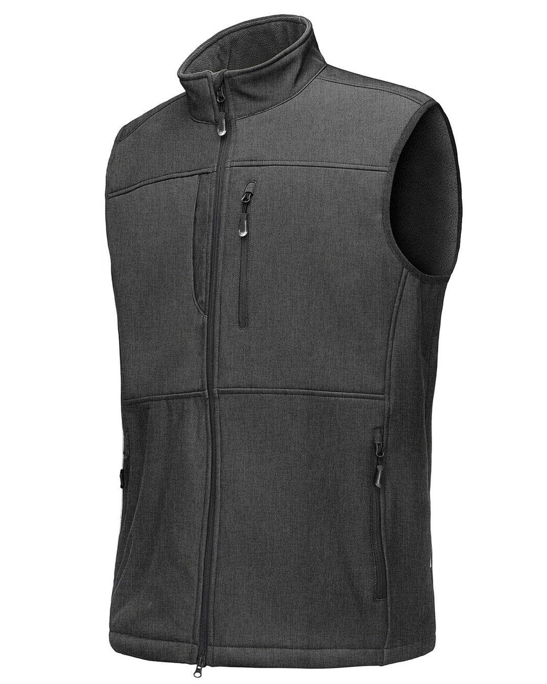 33,000ft Weste Herren Outdoor Wasserdichte Softshell Ärmellose Jacke Bodywarmer Fleece Weste Full Zi