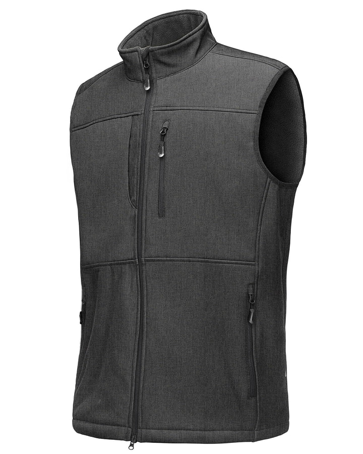 33,000ft Weste Herren Outdoor Wasserdichte Softshell Ärmellose Jacke Bodywarmer Fleece Weste Full Zi