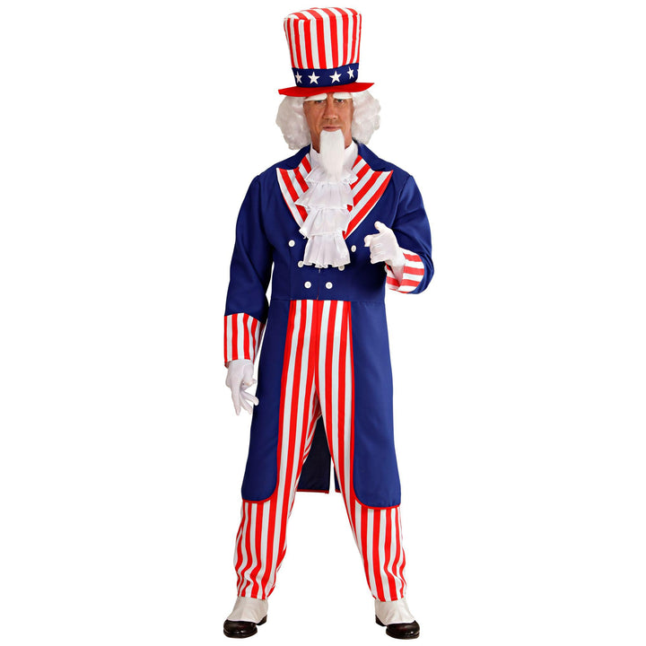 "MR. AMERICA" (tailcoat, shirt withjabot, pants, hat) - (M), M