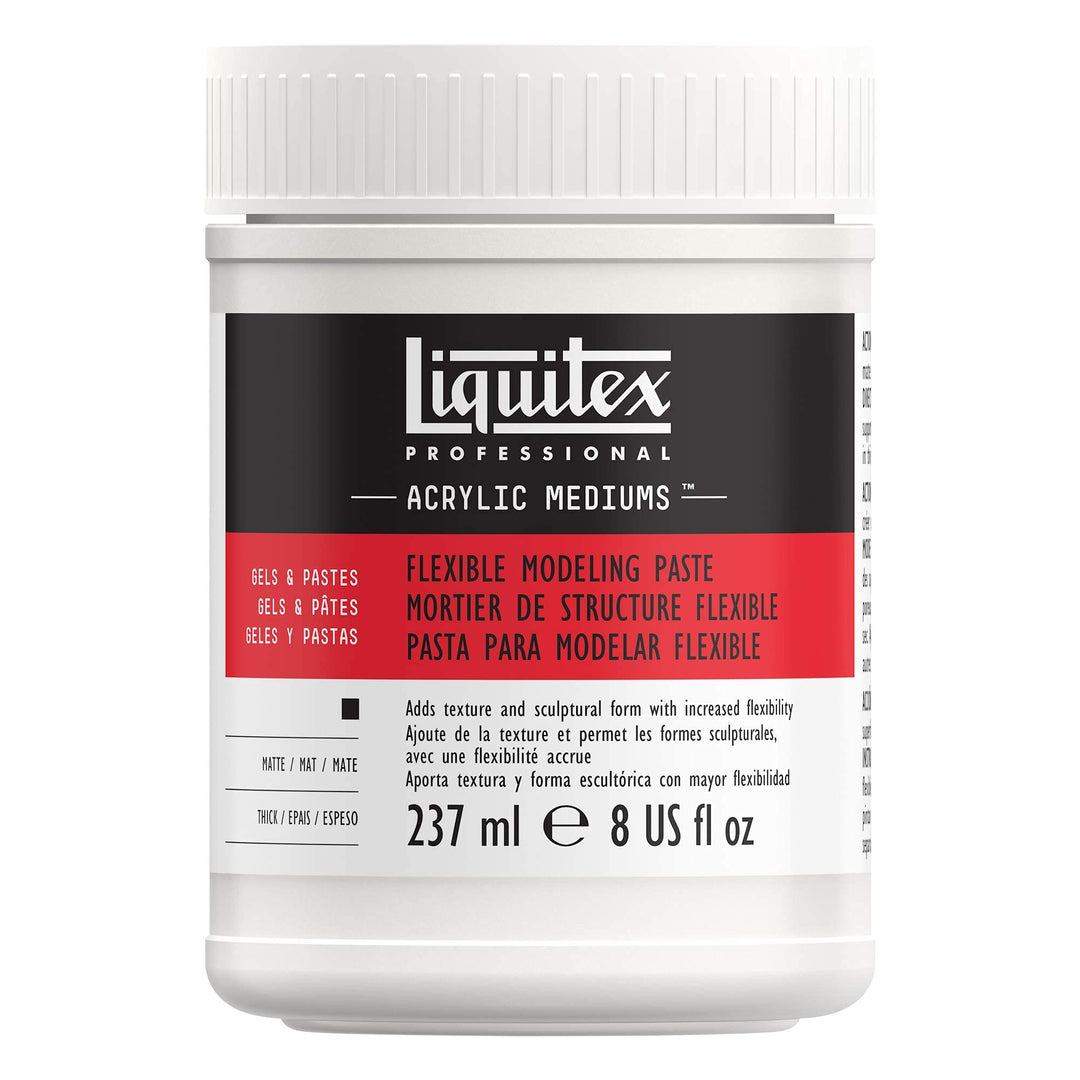 Liquitex 8908 Professional flexible Struktur- und Modellierpaste für Acrylfarben, wasserfest, Archiv