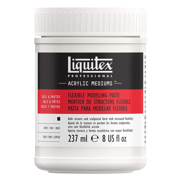 Liquitex 8908 Professional flexible Struktur- und Modellierpaste für Acrylfarben, wasserfest, Archiv