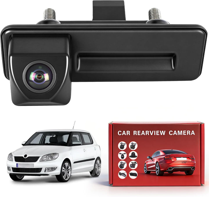 HD 1080P Auto Rückfahrkamera Ersatz für Skoda Fabia Audi A1 A3 2012-2015 Yeti Superb Roomster 2010-2