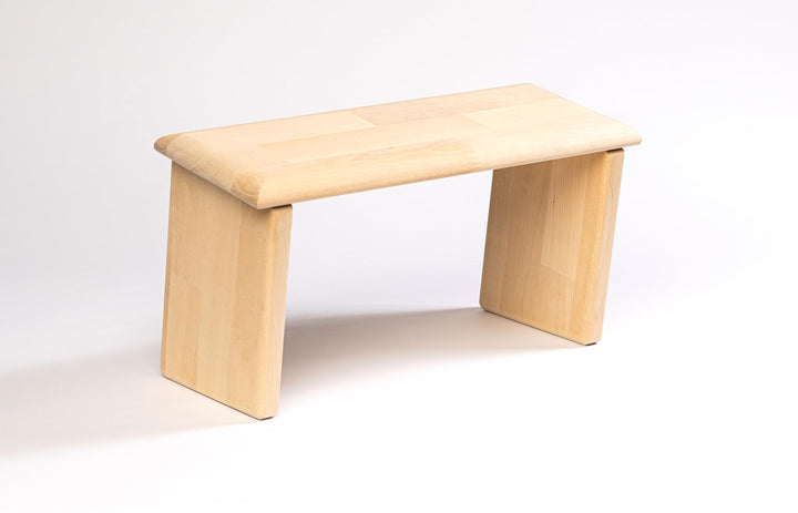Generisch Meditationsbank - verschiedenen Höhen - Buche und Birke - handgefertigt Birke 42x16x23/21c
