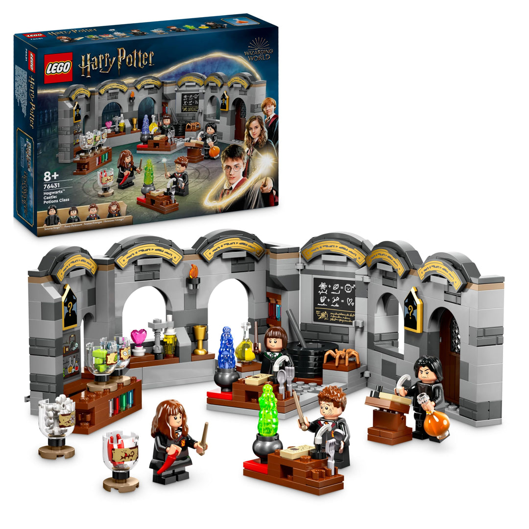 Lego Harry Potter Schloss Hogwarts: Zaubertrankunterricht, Fantasy-Spielzeug, baubares Klassenzimmer