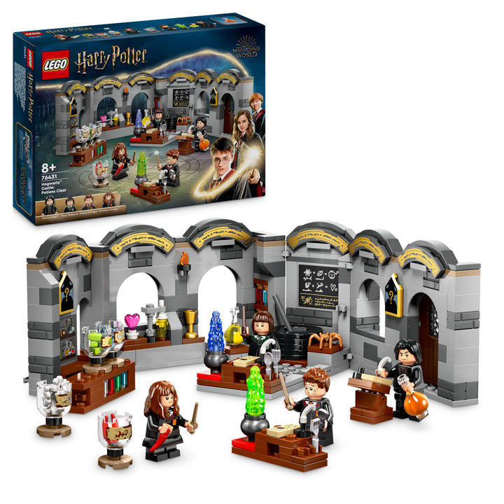 Lego Harry Potter Schloss Hogwarts: Zaubertrankunterricht, Fantasy-Spielzeug, baubares Klassenzimmer