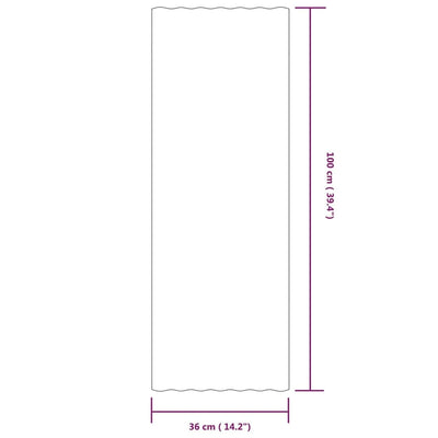Yolola Trapezblech 12 x Dachbleche Trapezblech Trapezbleche Profilblech Wellblechdach 100 x 36 cm Tr