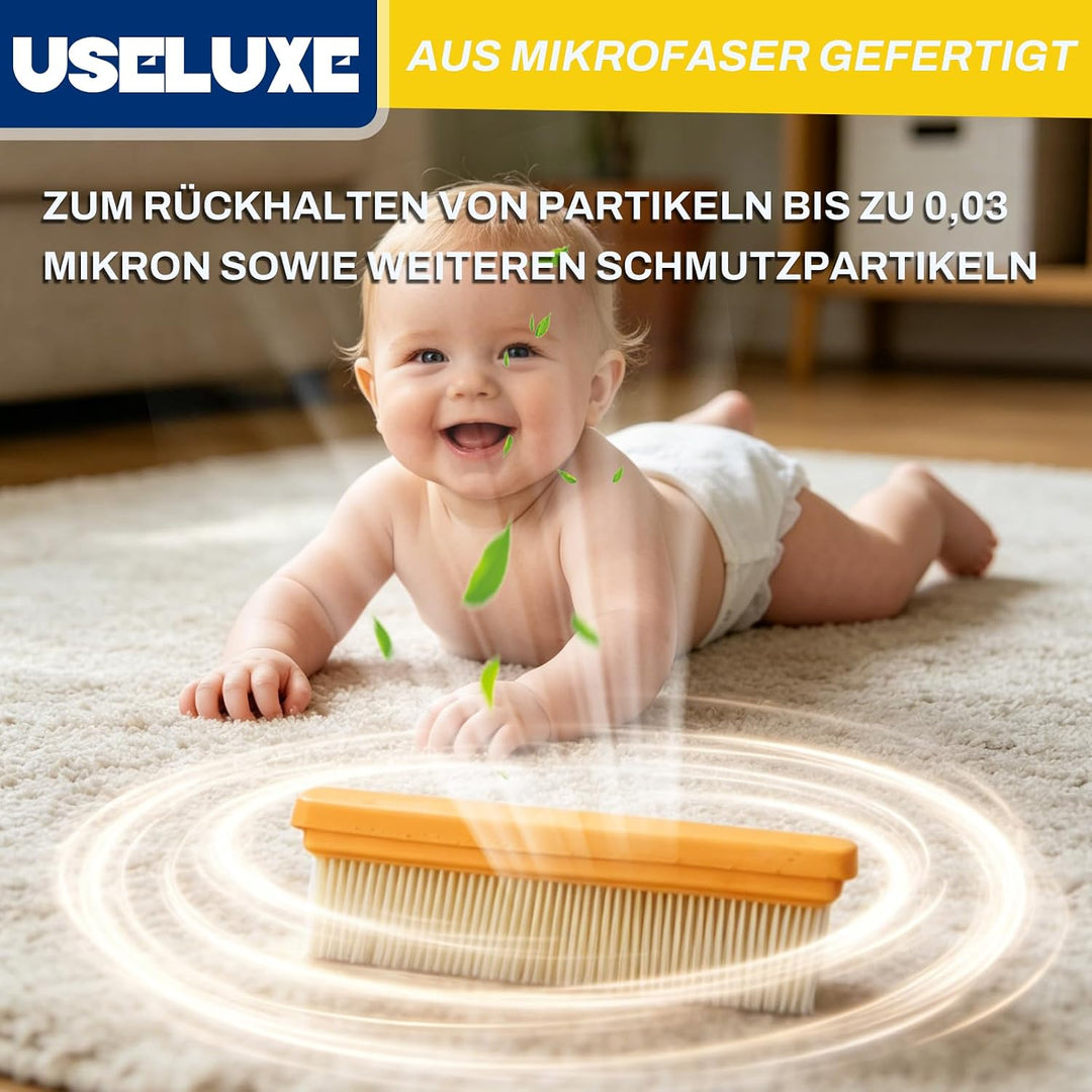 16 Staubsaugerbeutel + 2 Filter kompatibel mit Kärcher WD4 WD5 WD6 WD5P WD6P MV4 MV5 MV6, KFI 487 Be