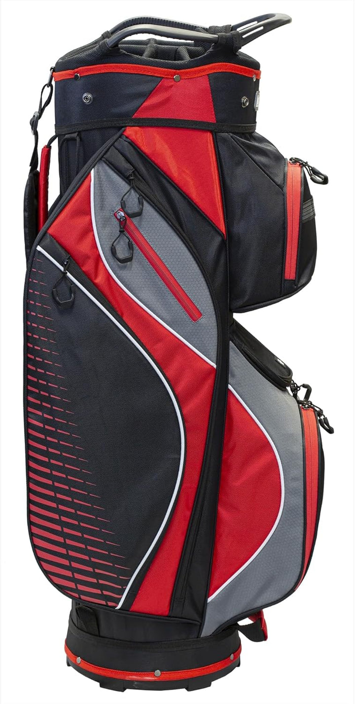 LONGRIDGE Unisex-Adult Deluxe Lite Einkaufstasche EINKAUFSWAGEN Einheitsgrösse SCHWARZ/CHARM/ROT, Ei
