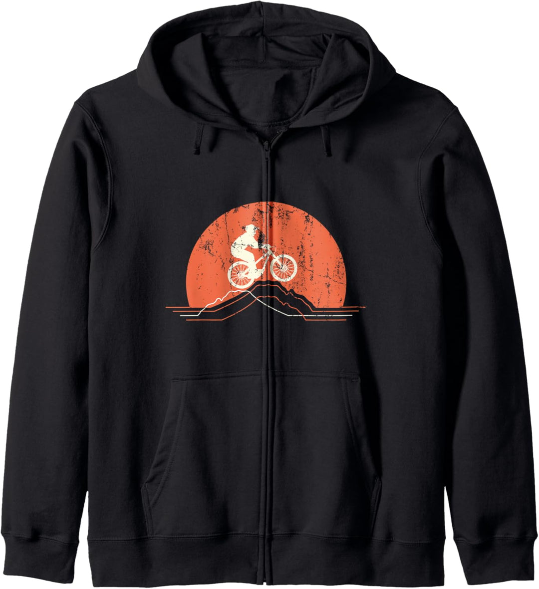 Mountainbike-Geschenke Schmutz Biker Geschenk Mountain-Biker Kapuzenjacke