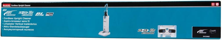 Makita DVC560Z Akku-Staubsauger 2x18V (ohne Akku, ohne Ladegerät) weiss