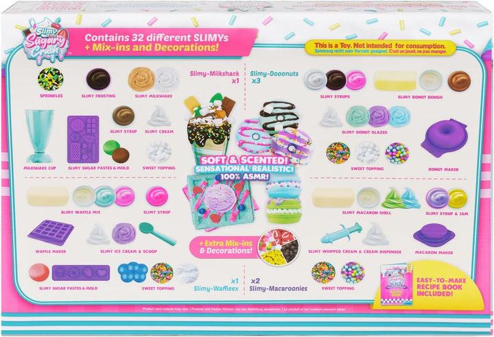 Slimy Sugary Crush - Super Creator's Set, Slime und Knete Kreativ-Set, Backspiel zum selber Mischen,