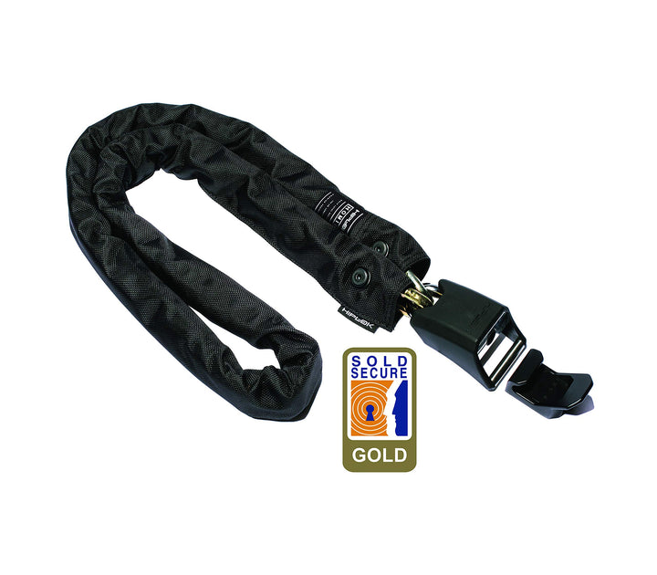 Hiplok HOME GOLD, Kettenschloss, Unisex, ALL BLACK, 150 cm Schliessumfang 150 cm Schliessumfang All