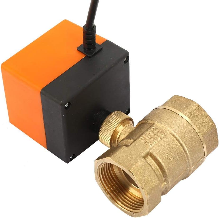 G1-1/4 "Motorisiertes Kugelventil, DN32 DC 12V 2-Wege 3-Draht Messing Motorisiertes Kugelventil Elek