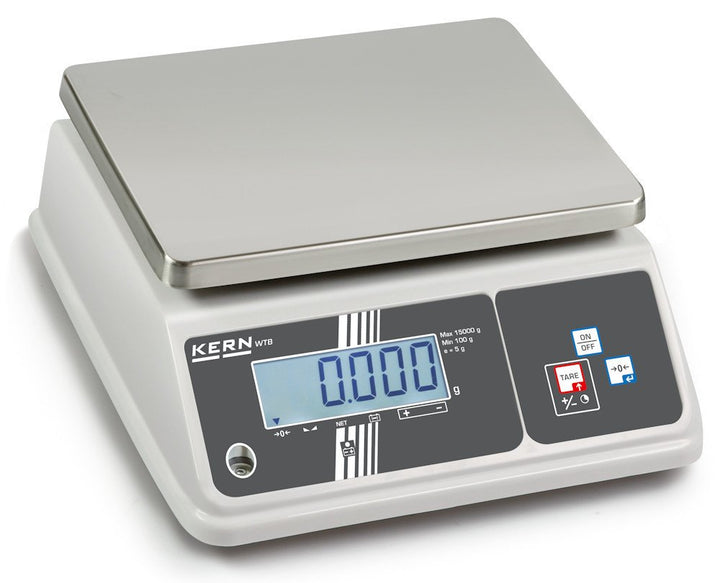 KERN WTB 30K-3N WTB-N Tischwaage, 5g Ablesbarkeit