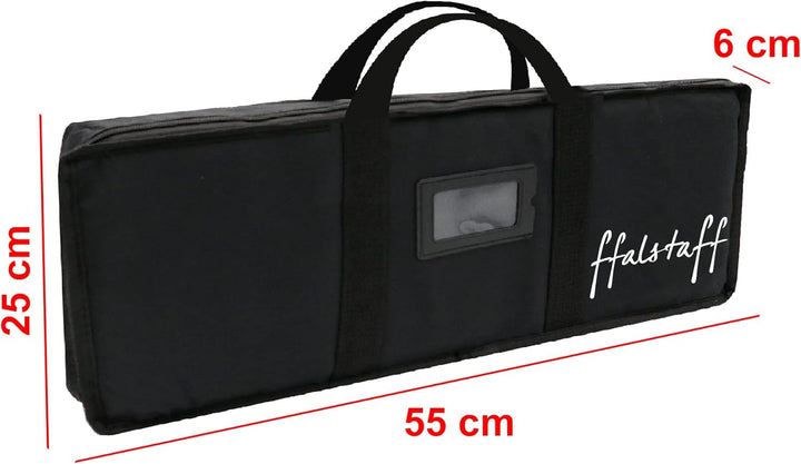 ffalstaff ® Keyboardtasche 55 x 25 x 06 cm mit 5 mm Polsterung für Tastatur - Mini Synth - Controlle