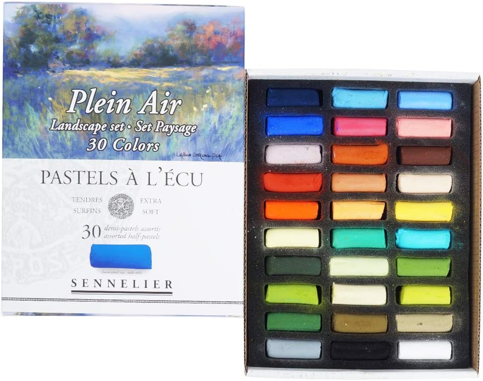 Savoir Faire Extra weicher Halbstäbchen Pastell-Set, Holz, Mehrfarbig, 30 Count (Pack of 1)