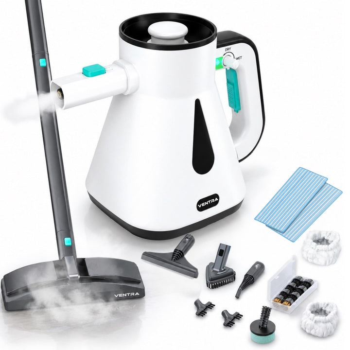 VENTRA® 2-in-1 Dampfreiniger - Handdampfreiniger &amp; Dampfmopp - 900ml VS2, VS2