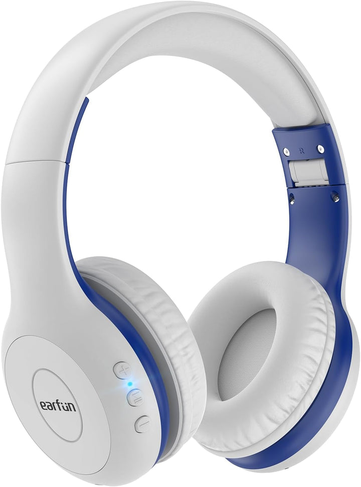 EarFun Bluetooth Kopfhörer Kinder, 85/94dB Lautstärkeregelung, HiFi Sound, HD-Mikrofon, 40 Std Akku,