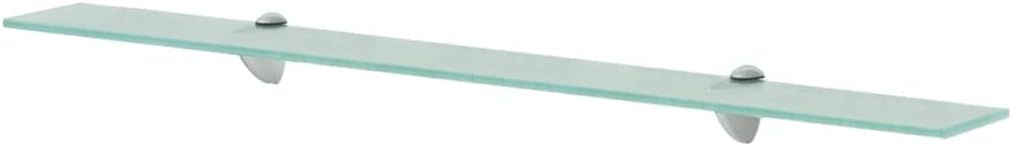 vidaXL 2X Regal Schwebend Wandregal Glasregal Glasboden Glasablage Badablage Wandablage Badregal Abl