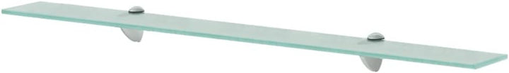 vidaXL 2X Regal Schwebend Wandregal Glasregal Glasboden Glasablage Badablage Wandablage Badregal Abl